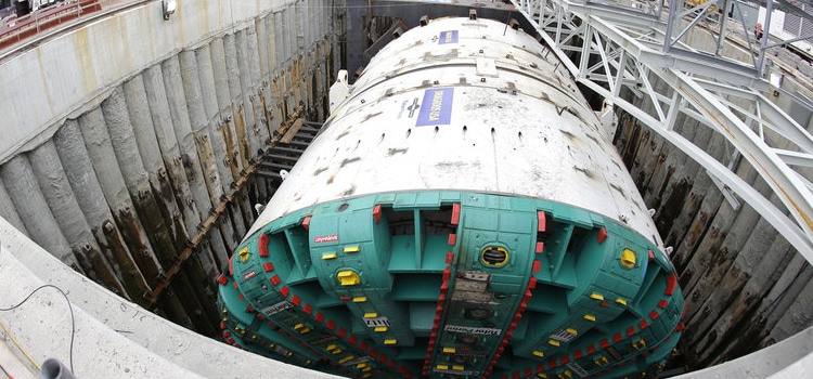 world largest tunneling machine 
